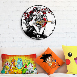 Broly Legendary Super Saiyan Wooden Wall Clock Anime Custom Japan Cherry Blossom-Wexanime