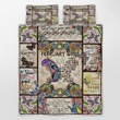 CHANDERWOOLLEY™ February Girl, I Am The Storm, Butterfly Quilt Bed Set 167