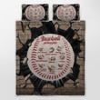 CHANDERWOOLLEY™ Dad To Son You Are Braver Than You Believe Baseball Quilt Bed Set 006