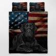 CHANDERWOOLLEY™ Black Labrador American Quilt Bed Set 109