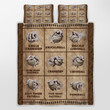 CHANDERWOOLLEY™ Baseball Pitching Grips Quilt Bed Set 234