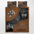 CHANDERWOOLLEY™ Jesus Christian Faith Over Fear Quilt Bed Set 114