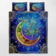 CHANDERWOOLLEY™ Wicca Dragonfly And Moon 407 Quilt Bed Set