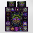 CHANDERWOOLLEY™ Wiccan Pagan Witch Tree of Life, As Above, So Below Quilt Bed Set 176