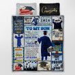 CHANDERWOOLLEY™ To My Son, Proud Son 2021 Graduate Quilt Bed Set 263