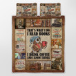 CHANDERWOOLLEY™ Owl Reading Book Quilt Bed Set 093