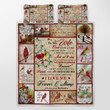 CHANDERWOOLLEY™ To My Wife, Once Upon A Time I Became Yours, Cardinal Quilt Bed Set 189