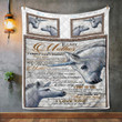 To My Mom Blanket, Mothers Day Gift, Couple Horses 318 Quilt Bed Set