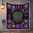 Wicca - Pagan Witch Tree of Life, As Above, So Below Quilt Blanket 176