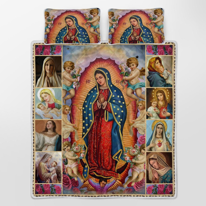 CHANDERWOOLLEY™ Our Lady of Guadalupe Quilt Bed Set 152