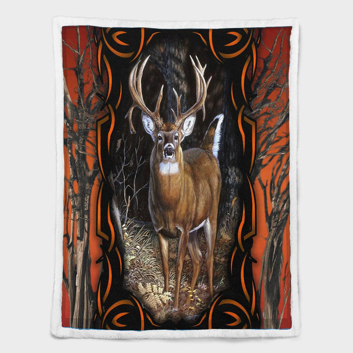 Deer Hunting 391 Shepra Blanket