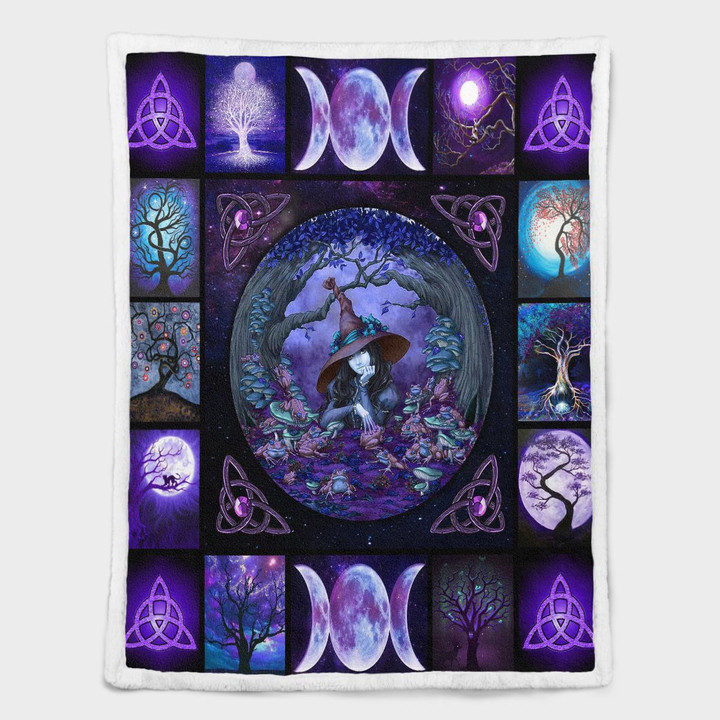 Wicca Tree of life 441 Shepra Blanket