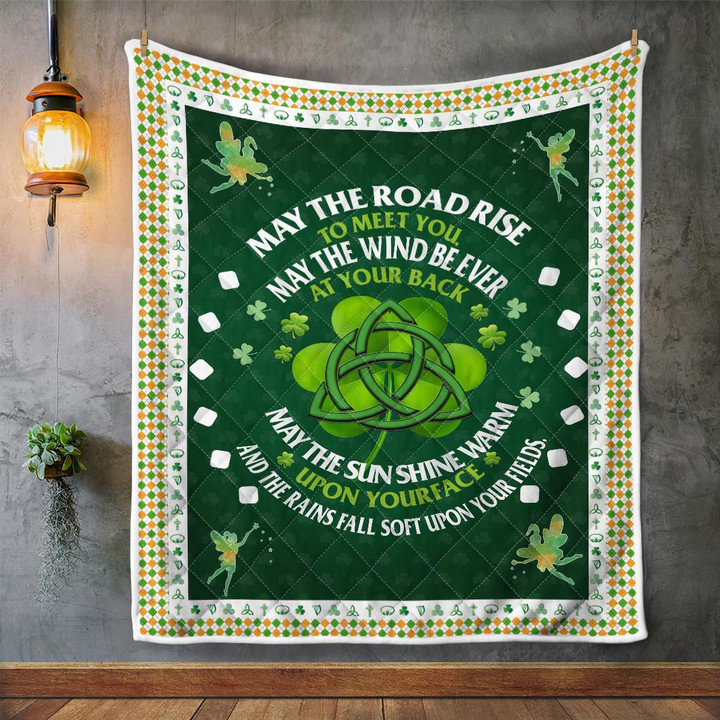 CHANDERWOOLLEY™ Irish Blessing Quilt Blanket