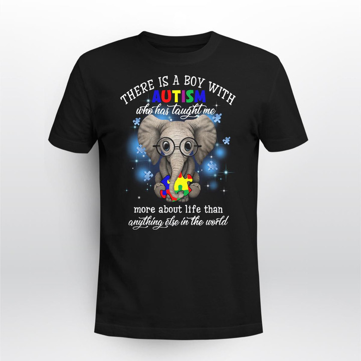 Autism - There is a boy T shirt