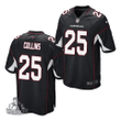 Arizona Cardinals Zaven Collins 2021 NFL Draft Game- Black Jersey