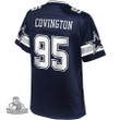 Christian Covington Dallas Cowboys NFL Pro Line Women's Team Player- Navy Jersey