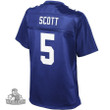 DaMari Scott New York Giants NFL Pro Line Women's Player- Royal Jersey