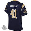 David Long Jr Los Angeles Rams NFL Pro Line Women's Team Player- Navy Jersey