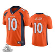 Denver Broncos Jerry Jeudy Orange 2020 NFL Draft Vapor Limited Jersey