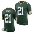 Eric Stokes Green Bay Packers 2021 NFL Draft Classic Limited- Green Jersey