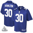 Antonio Hamilton New York Giants NFL Pro Line Team Player- Royal Jersey