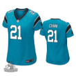 Carolina Panthers Jeremy Chinn Blue 2020 NFL Draft Game Jersey