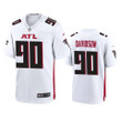 Atlanta Falcons Marlon Davidson White 2020 NFL Draft Game Jersey