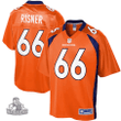 Dalton Risner Denver Broncos NFL Pro Line Player- Orange Jersey