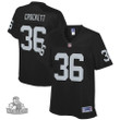 Damarea Crockett Las Vegas Raiders NFL Pro Line Women's Player- Black Jersey