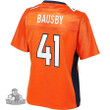 DeVante Bausby Denver Broncos NFL Pro Line Women's Primary Player- Orange Jersey