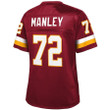 Dexter Manley Washington Redskins NFL Pro Line Women's Retired Player- Maroon Jersey