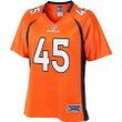 Alexander Johnson Denver Broncos NFL Pro Line Women's Player- Orange Jersey