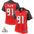 Beau Allen Tampa Bay Buccaneers NFL Pro Line Women's Player- Red Jersey