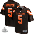 Drew Stanton Cleveland Browns NFL Pro Line Primary Player- Brown Jersey