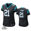 Carolina Panthers Jeremy Chinn Black 2020 NFL Draft Game Jersey