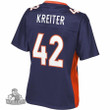Casey Kreiter Denver Broncos NFL Pro Line Women's Alternate Player Jersey - Navy