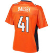 DeVante Bausby Denver Broncos NFL Pro Line Women's Primary Player Jersey - Orange