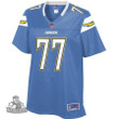 Forrest Lamp Los Angeles Chargers NFL Pro Line Women's Jersey - Powder Blue