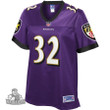 DeShon Elliott Baltimore Ravens NFL Pro Line Women's Primary Player Jersey - Purple