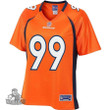 Adam Gotsis Denver Broncos NFL Pro Line Women's Player Jersey - Orange