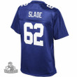 Chad Slade New York Giants NFL Pro Line Women's Team Player Jersey - Royal