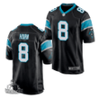 Carolina Panthers Jaycee Horn 2021 NFL Draft Game Jersey - Black