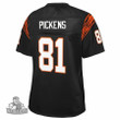 Carl Pickens Cincinnati Bengals NFL Pro Line Women's Retired Player Replica Jersey - Black