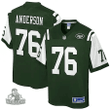 Calvin Anderson New York Jets NFL Pro Line Player Jersey - Gotham Green