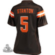 Drew Stanton Cleveland Browns NFL Pro Line Women's Primary Player Jersey - Brown