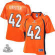 Casey Kreiter Denver Broncos NFL Pro Line Women's Player Jersey - Orange