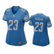 Detroit Lions Jeff Okudah Blue 2020 NFL Draft Game Jersey