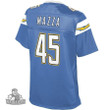 Cole Mazza Los Angeles Chargers NFL Pro Line Women's Alternate Team Player Jersey - Powder Blue