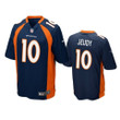 Denver Broncos Jerry Jeudy Navy 2020 NFL Draft Game Jersey