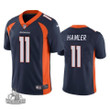 Denver Broncos K.J. Hamler Navy 2020 NFL Draft Vapor Limited Jersey